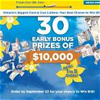 canadian cancer society lottery